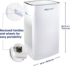AIRDOCTOR AD5500i SMART HEPA Air Purifier for Extra Large Spaces & Open Concepts with UltraHEPA, Carbon & VOC Filters - Captures particles 100x Smaller than HEPA Standard (AirDoctor 5500i Smart)