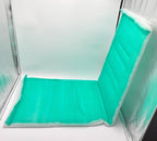 Paint Booth Intake Air Filter Panel, Crossdraft Spray Booth Filter Pad (8/case, 20" x 50")