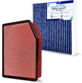 Cabin&Engine Air Filter Accessories for for Silverado 1500(2019-2026), Sierra 1500(2020-26), Suburban(2021-26), Tahoe(2021-26) Activated Carbon Engine Cabin Air Filter Replacement for CF11966 84121217