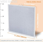 S99010316 Range Hood Grease Vent Filter 11 1/4" x 11 3/4" 4 Pack for Broan Range Hoods Replacement Model WA65AF, NTK7450000, 990721400A