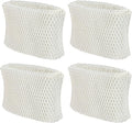 Funmit WF2 Humidifier Filter Replacement for Vicks Kaz Humidifier Starry Night Cool Mist V3500N V3700 V3100 V3900 Sunbeam 1118 1119 Honeywell HCM-300T HCM-350 WA-8D Enviracaire ECM-500 4 Pack