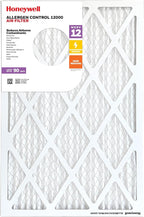 Honeywell 16x25x1 MERV 12 Electrostatic Pleated HVAC AC Furnace Air Filter (4-Pack) | Replacement Filter for Home Use | Made in USA