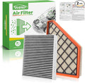 Engine+Cabin Air Filters Fit for 2018-2025 2026 Traverse, 2019-2026 Blazer, 2017-2026 Acadia, 2018-2026 Enclave, 2017-2026 XT5, 2020-2026 XT6 Engine Air Filter Accessories CF11966 CA12166