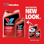 Valvoline High Mileage with MaxLife Technology 10W-30 Synthetic Blend Motor Oil 1 Quart