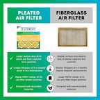 Filterbuy 14x36x1 Air Filter MERV 11 Superior Pet & Allergy Defense (12-Pack), Electrostatic Pleated HVAC AC Furnace Filters Replacement, Made in USA (Actual Size: 13.50 x 35.50 x 0.75)