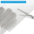 PATIKIL 40" L x 16" W Woven Wire Mesh, 30 Mesh 304 Stainless Steel Air Vent Filter Screen with Gloves for Window Security Vent Cover Filtration Animals Fence