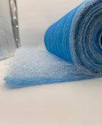 Paint Booth Exhaust Fiberglass Filter Roll, Blue/White Paint Arrestor for Spray Booth (60" x 200ft)