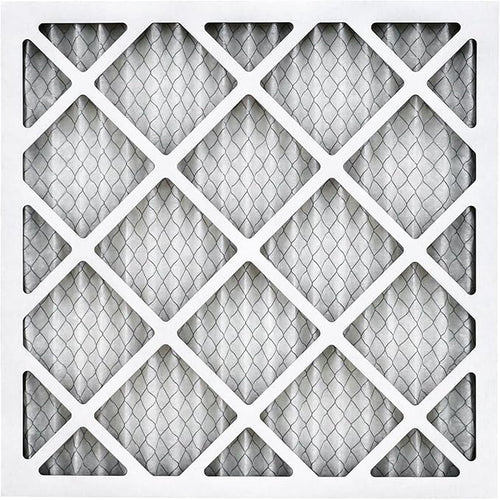 20x20x1 Air Filter MERV 8 (8-Pack) TRION Air Bear Pleated HVAC Air Filters Replacement (Actual Size: 19.50 x 19.50 x 0.75 Inches)