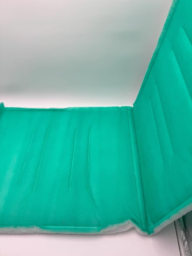 Paint Booth Intake Air Filter Panel, Crossdraft Spray Booth Filter Pad (10/case, 20" x 48")