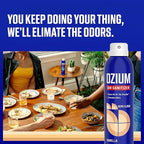 Ozium 8 Oz. Air Sanitizer & Odor Eliminator for Homes, Cars, Offices and More, Vanilla Scent, Pack of 2