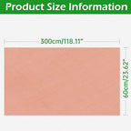 Copper Mesh Screen - 23.6" x 118", 100 Mesh, Dense Filter, 99.9% Pure Copper Fabric DIY Kit for Window Protection