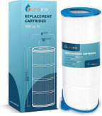 Pureline 100 Sq Ft Pool Replacement Cartridge Filter, Compatible with Jacuzzi Triclops, TC300 (Old Style Triangular) 42-3640-10-R