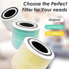 Flintar Core 300 Toxin Absorber Replacement Filters, Made in TAIWAN, Compatible with LEVOIT Core 300, Core 300S VortexAir Air Purifier, H13 Grade True HEPA Filter, Core 300-RF-TX, 2-Pack