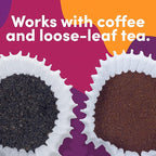 Extra Large Coffee Filters - (12.5” x 4.5” Inch) For 1.5 to 3 Gallon Commercial Machines - Premium Quality, Tall & Wide, No Ground Overflow - Restaurant & Cafe Use (250-Count Bulk Pack)