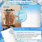 Upgraded 27002-0100s Pool Rinseable Cartridge. Compatible with sta-rite 27002-0100S Pool and Spa D.E. Filter and PLM100 System 2 Modular Media. 100 Sq.FtFiltration Area，with Air Bleed Assembly
