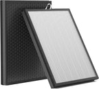 Leemone EverestAir Replacement Filter for LEVOIT EverestAir/EverestAir-P Air Purifier, True HEPA, High Efficiency Granules Activated Carbon, EverestAir-RF, 2 Pack