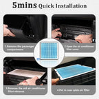 silverado Dedicated CF11809 Cabin Air Filter With Activated Carbon For 2014 2015 2016 2017 2018 2019 silverado 1500 2500 3500 and 2019-2022 Silverado 4500 5500 6500