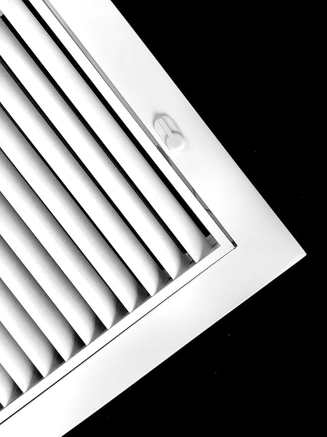 20" X 40" Aluminum Return Filter Grille - Easy Airflow - Linear Bar Grilles [Outer Dimensions: 22.5w X 42.5h]