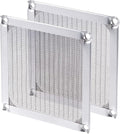 MECCANIXITY 120mm Computer Fan Filter Grills Stainless Steel Mesh Dustproof Case Cover for Computers, Pack of 2