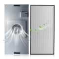 JJFFTAO，HEPA H14-Filter Laminar Flow Hood Updated FanFilter Unit（Include HEPA Filter）100/ISO Class 5 Cleanroom/Laboratory/Cleanroom/Mushroom Room, Laminar Air Flow Hood(46.2"x22.6"110V)