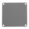 MECCANIXITY 10PCS PC Dust Filter, 80mmx80mm PVC Computer Case Cooler Dustproof Mesh Cover Fan Grills for Computer Chassis Speaker, Black