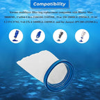 X-treme Multilayer Filter Bag, Compatible with Catfish Ultra,iVac 250,iVAC C2,Volt FX-4 and for Jacuzzi JPV200 Handheld Pool Vacuums (1 Pack, X-treme Multilayer Filter Bag)