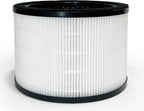 Nispira H7121101 3-In-1 True HEPA Filter Replacement Compatible with Govee Air Purifier H7121 | Removes Smoke, Chemical VOCs, Odor | 1 Pack