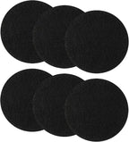Resinta 6 Compost Bin Filters - Activated Carbon Compost Bin Replacement Filters (6.25 Inches)