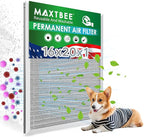 16x20x1 Air Filter Electrostatic Filter Reusable Washable HVAC AC Furnace Filter,MERV 8,Lasts a Lifetime, Healthier Home or Office(Actual Size:15.5x19.75x0.8 Inch)