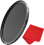 Breakthrough Photography 58mm X2 10-Stop Fixed ND Filter for Camera Lenses, Neutral Density Professional Photography Filter, MRC8, H-K9L Glass, Nanotec, Ultra-Slim, Weather-Sealed