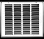HVAC Premium 22 x 22 Duct Opening Steel Return Air Filter Grille, for 1-inch Filter, Removable Door, Flat Stamped HVAC Vent Cover Grille, Outer Dimensions 24.5 x 24.5