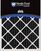 Nordic Pure 20x25x5 (Actual Size: 19 3/4 x 24 3/4 x 4 3/8) Lennox X6673 X6675 Replacement Odor Reduction Merv 8 Filter 2 PK