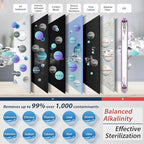 RTW5AK-UV SGS-Tested Reverse Osmosis Water Filter System with Alkaline Remineralization & UV Filter, 7-Stage Under Sink RO Water Filtration System Plus Extra 3 Filters, 50 GPD