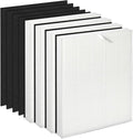 4 Pack Upgraded Air 108 Filter Replacement, Compatible with Oreck AirInstinct 75, 100, 108, 150, 200 Air Purifiers, Includes 4 Filters and 8 Carbon Fiber Pre-Filters