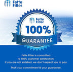 Fette Filter - VF320H HEPA Filter compatible with Bosch 18V 2.6-Gallon Wet/Dry Vacuum Cleaner GAS18V-3/GAS18V-10L includes 2 hepa replacement filters.