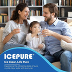 ICEPURE DA29-00003G Refrigerator Water Filter Replacement for Samsung DA29-00003G, DA29-00003B, RSG257AARS, RFG237AARS, Aqua-Pure Plus, HAFCU1, RFG297AARS, RS22HDHPNSR, WSS-1, RWF1100A, 4PACK