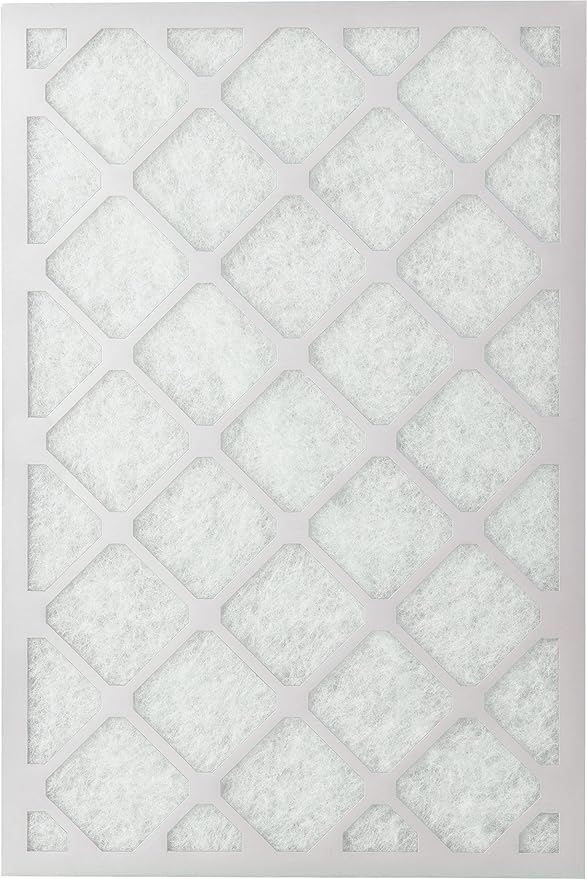 Nordic Pure 16x16x1 (Actual Size: 15 3/4 x 15 3/4 x 3/4) Poly Green MERV 6 AC Furnace Air Filters – Reduces Dust, Pollen, Pet Dander & Allergens – 12-Pack