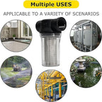 Water Pump Strainer Filter Inlet for High Pressure Washer, Sediment Filter Attachment, 80 Mesh Screen(3/4“ 80Mesh)