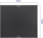 Air Scrubber Active Carbon Filters Compatible with BlueDri, VEVOR and Dri-Eaz Air Purifier, for Drieaz HEPA500 16'' x 16'' x 1'' inches（3 Pack）