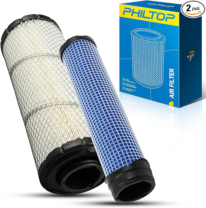 PHILTOP P821575 & P822858 Outer Air Filter & Inner Filter Compatible with Donaldson FPG05 Air Cleaners