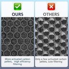 Core 300 Toxin Absorber Replacement Filter, Compatible with LEVOIT Core 300/Core 300S Air Purifier, 3-in-1 H13 Grade, True HEPA Replacement Filter, Compare to Part # Core 300-RF-TX, Green, 2 Pack