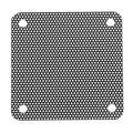 MECCANIXITY 20PCS PC Dust Filter, 50mmx50mm PVC Computer Case Cooler Dustproof Mesh Cover Fan Grills for Computer Chassis Speaker, Black