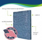 Natural Fiber Hog Hair Furnace Door Filter for Mobile, Manufactured and Modular Homes (14 x 20)