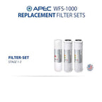 APEC Water Systems WFS-1000 Super Capacity Premium Quality 3 Stage Under-Sink Water Filter System