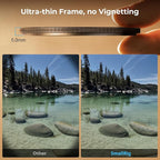 SmallRig 67mm Magnetic Circular Polarizers Filter + 67mm Threaded Filter Ring, HD Optical Glass 28 Layer Multi Nano Coated Circular Polarizing Filter Magnetic CPL Waterproof Scratch Resistant - 4582