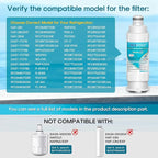 ICEPURE Alkaline DA97-17376B Refrigerator Water Filter Replacement for Samsung HAF-QIN/EXP, DA97-08006C, WD-F45, WS645A RS27T5200SR RS22T5201SR RF28R7201SR RF32CG5400SR RF23M8070SG, Enhances PH, 1Pack
