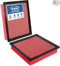 2PCS Engine Air Filter Fit for 2016-2023 Toyota Tacoma 3.5L, 2013-2021 Tundra 4.0L 4.6L 5.7L, 2014-2022 Sequoia 5.7L Engine Filter Replacement Automotive Accessories# CA11895 17801-0P100