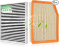 Engine & Cabin Air Filter for Silverado 1500 (2019-2026); Sierra 1500(2020-26); Suburban (2021-26); Tahoe (2021-26) Air filter for Car Replacement CF11966 84121217 Automotive Accessories