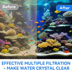 Foam Aquarium Filter Coarse Sump Filter Sponge Cut to Fit Bio Sponge Filters Media Foam Pad Replacement for Aquaneat Sponge Filter Foam for Aquarium Fish Tank Sump Pond 20/30/40 ppi（3 Pack）