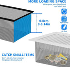 Floor Register Cover Trap, Floor Air Vent Cover Screen for Home Air Vent Filters 6-Pack Floor Vent Mesh Filters Net Trap (Trap 4x10 6-PCS)